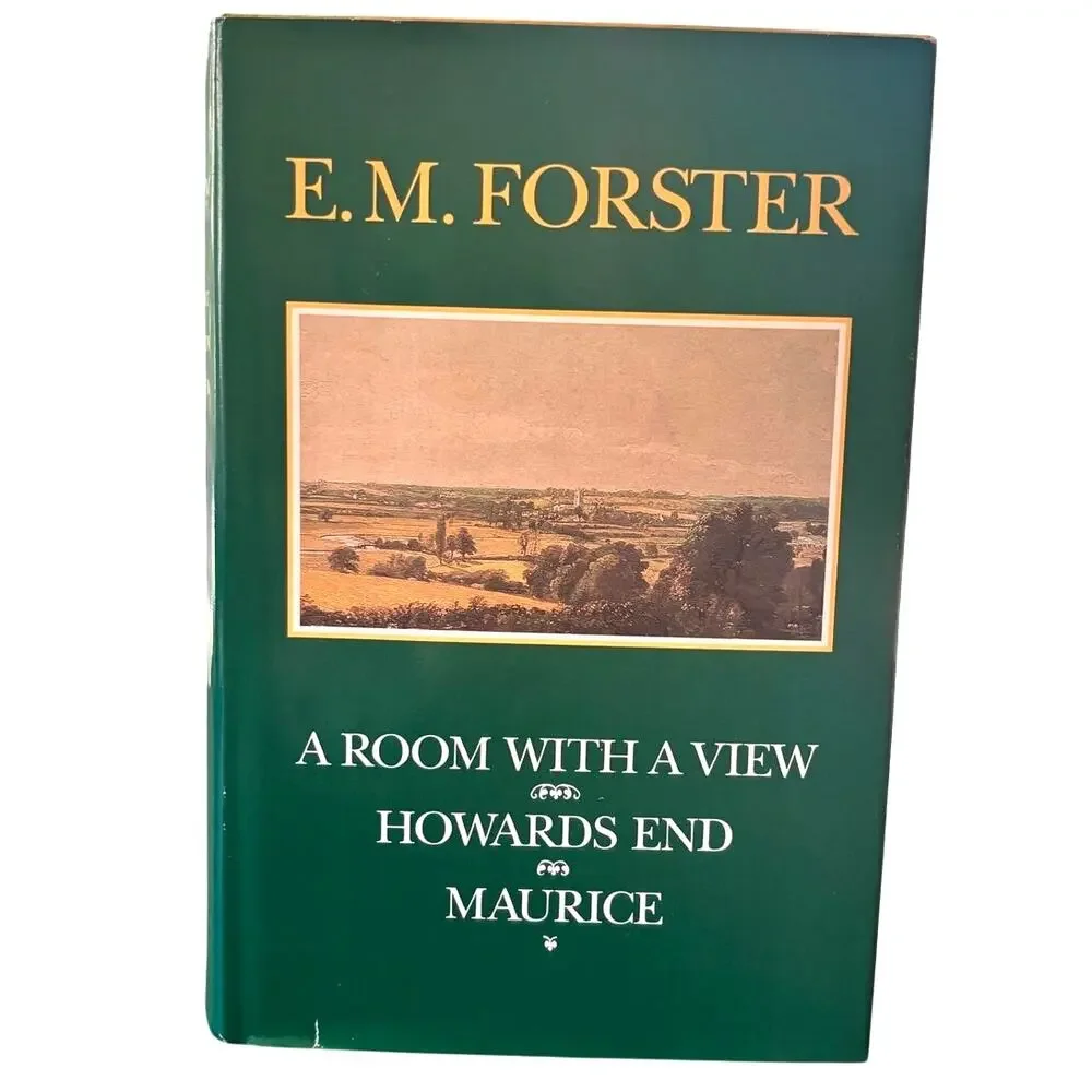 E. M. Forster Trilogy: A Room with a View, Howards End, Maurice 1971 HC/DJ
